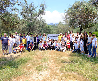 İnci Holding 23 Yılda 90 Bin fidana can verdi
